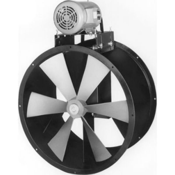 Americraft Mfg Global Industrial 15" Explosion Proof Wet Environment Duct Fan, 3/4 HP, Single Phase B15-3/4CS-1-EXP